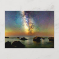 *~* Cannelle Beach AP12 Italia Italy Dusk Postcar
