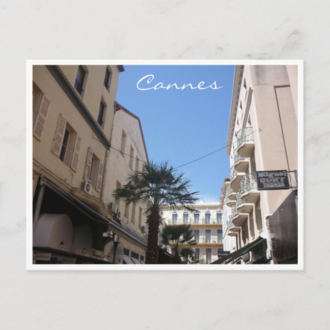 cannes architecture postcard (Front)