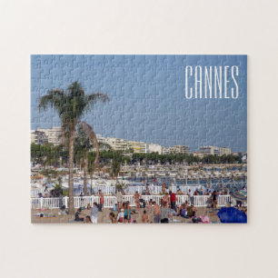 cannes beaches jigsaw puzzle