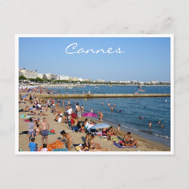 cannes beachside postcard (Front)