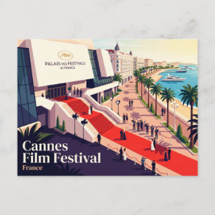 Cannes Film Festival, Cannes, France Postcard