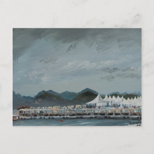 Cannes Film Festival tents 2014 Postcard
