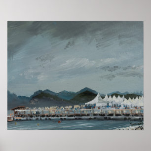 Cannes Film Festival tents 2014 Poster