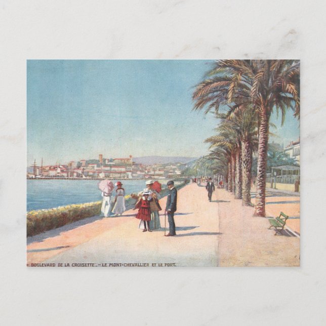 Cannes France Postcard (Front)