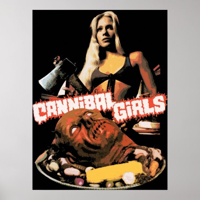 Cannibal Girls 1973 Poster (Front)