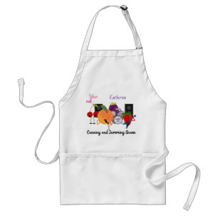 Canning Cute Fruit Jam Personalized Standard Apron