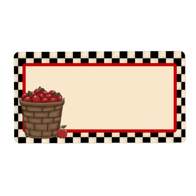 Canning Label Label (Front)