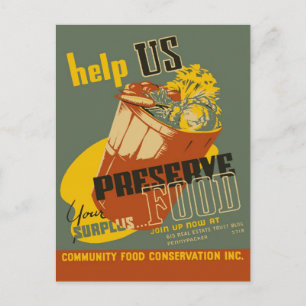 Canning Postcard