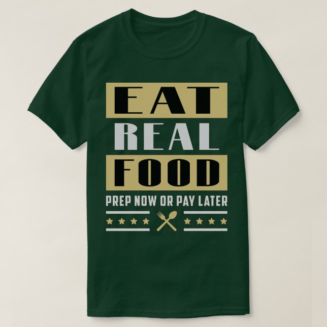 Canning Prepper Cans Survival Food  T-Shirt (Design Front)