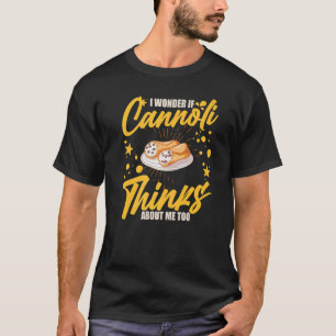 Cannoli Italian Pastry Recipes Cake Italy Filling  T-Shirt