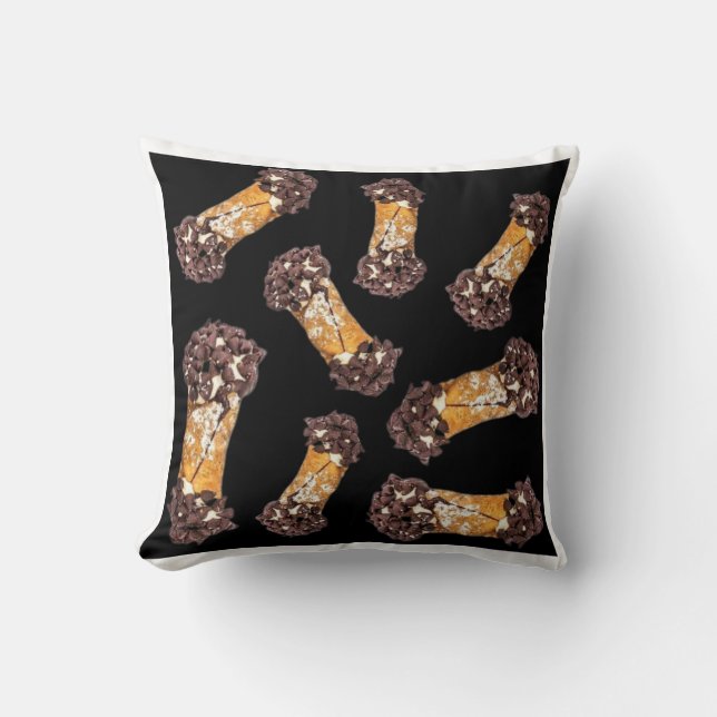 Cannoli pattern  cushion (Front)