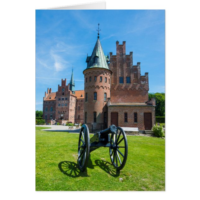 Cannon At Castle Egeskov (Front)