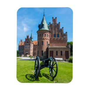 Cannon At Castle Egeskov Magnet