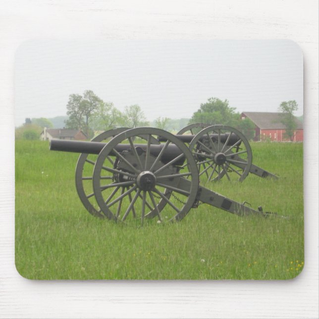 Cannon at Gettysburg Mouse Pad (Front)