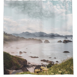 Cannon Beach Ocean Views Shower Curtain