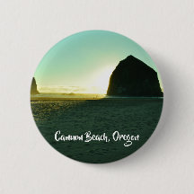 Cannon Beach Oregon Button