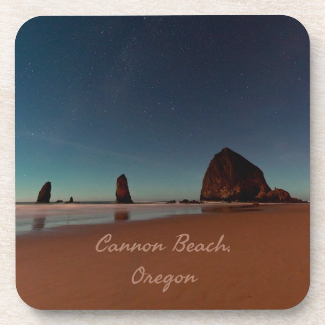 Cannon Beach Oregon Haystack Rock Coaster (Front)
