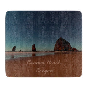 Cannon Beach Oregon Haystack Rock Cutting Board