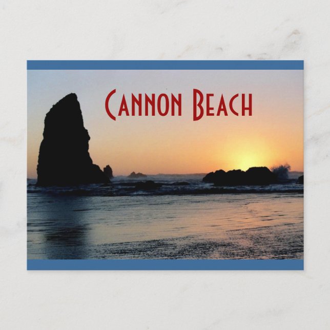 Cannon Beach Postcard (Front)