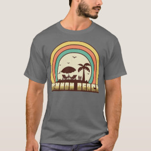 Cannon Beach Retro Sunset Style T-Shirt