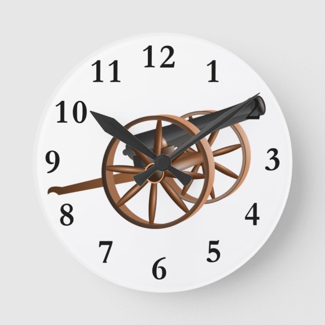 cannon clock (Front)