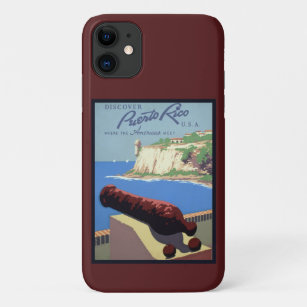 Cannon El Morro Fortress Puerto Rico Caribbean Sea Case-Mate iPhone Case