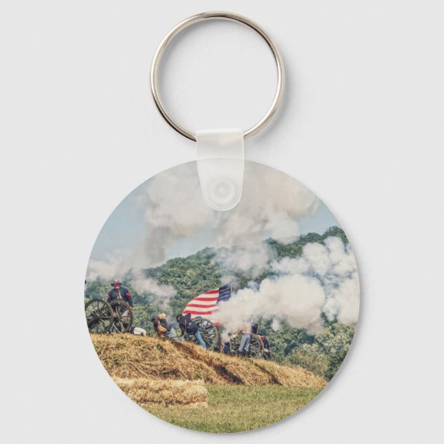 Cannon Fire Key Ring (Front)