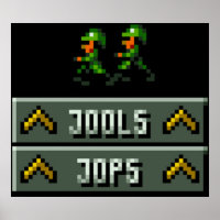 Cannon Fodder Heros Jools and Jops Retro DOS gam