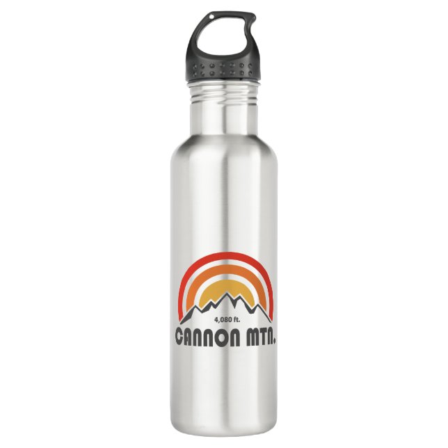 Cannon Mountain New Hampshire 710 Ml Water Bottle (Front)