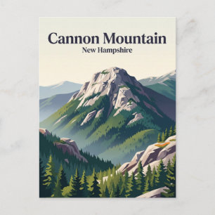 Cannon Mountain New Hampshire Postcard