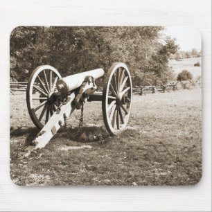 cannon on the Gettysburg Battlefield Mouse Pad