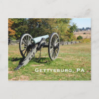 Cannon on the Gettysburg Battlefield