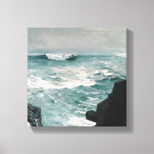Cannon Rock | 1895 Canvas Print (Front)