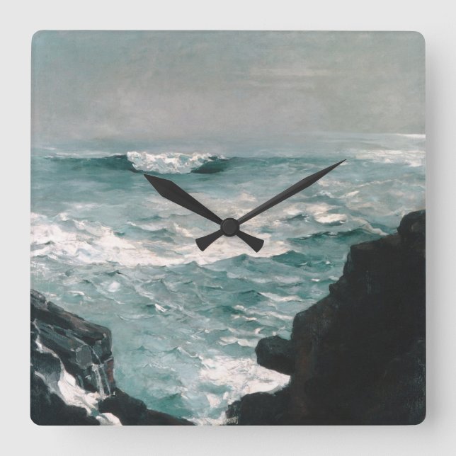 Cannon Rock | 1895 Square Wall Clock (Front)