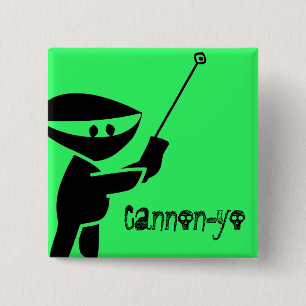 Cannon-yo 15 Cm Square Badge