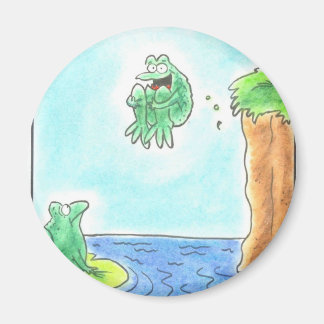 Cannonball Frog Magnet