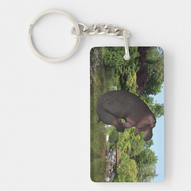 Cannonball Hippo Key Ring (Front)