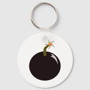 Cannonball Round Shot Bomb Cannon Ball Pirate Key Ring