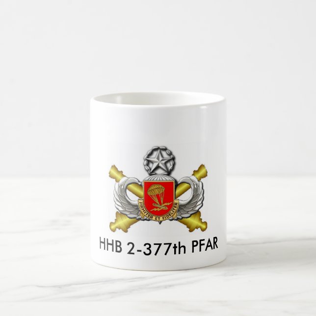 CANNONS, HHB 2-377th PFAR Coffee Mug (Center)