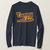 Canny Lass, Geordie Slang T-Shirt, Newcastle