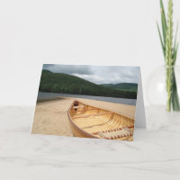 Canoe at Water's Edge Note Card