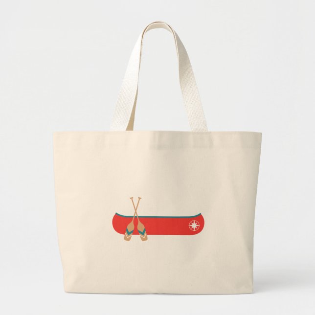 Canoe Large Tote Bag (Front)