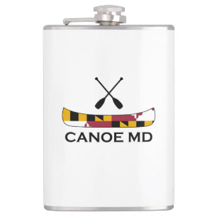 Canoe Maryland Hip Flask