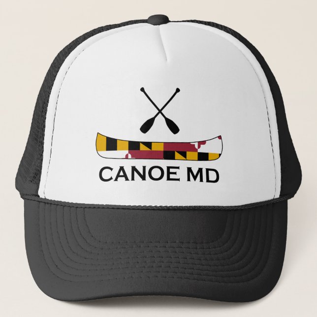 Canoe Maryland Trucker Hat (Front)