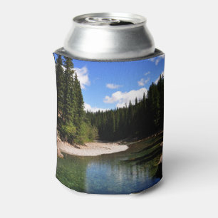 Canoe Meadows Kananaskis Canada Photo Can Cooler