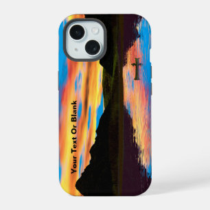 Canoe On Sunset Lake Case-Mate iPhone Case