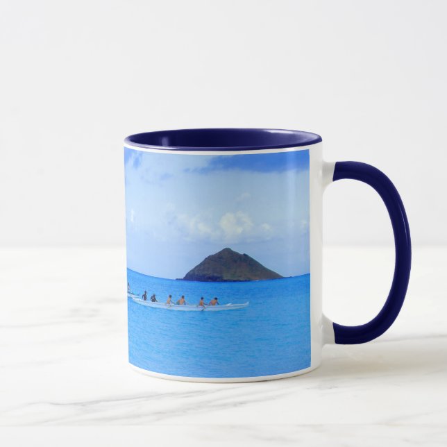 Canoe Paddlers Mug (Right)