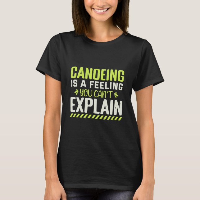 canoe rider gift T-Shirt (Front)
