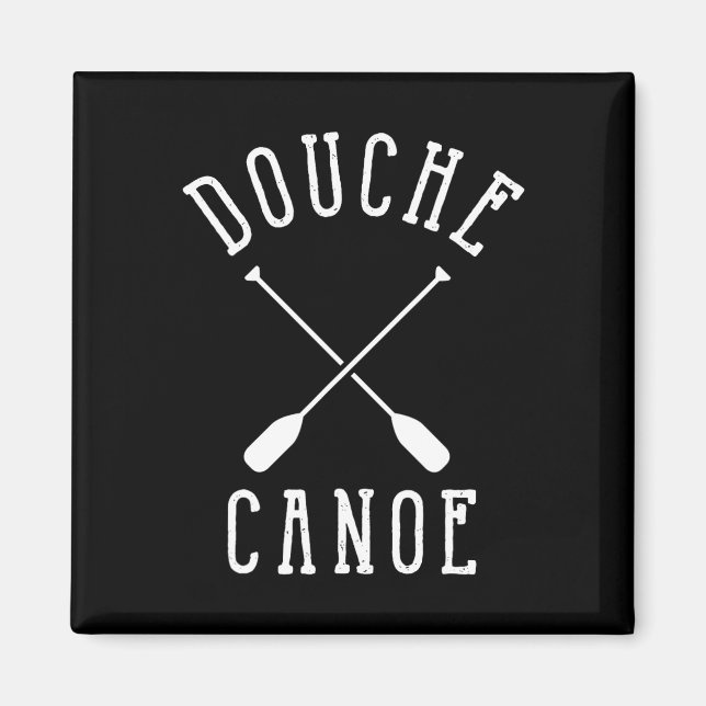 Canoe Shower  Magnet (Front)