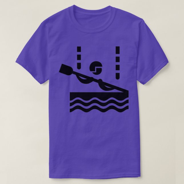 Canoe slalom 3 T-Shirt (Design Front)